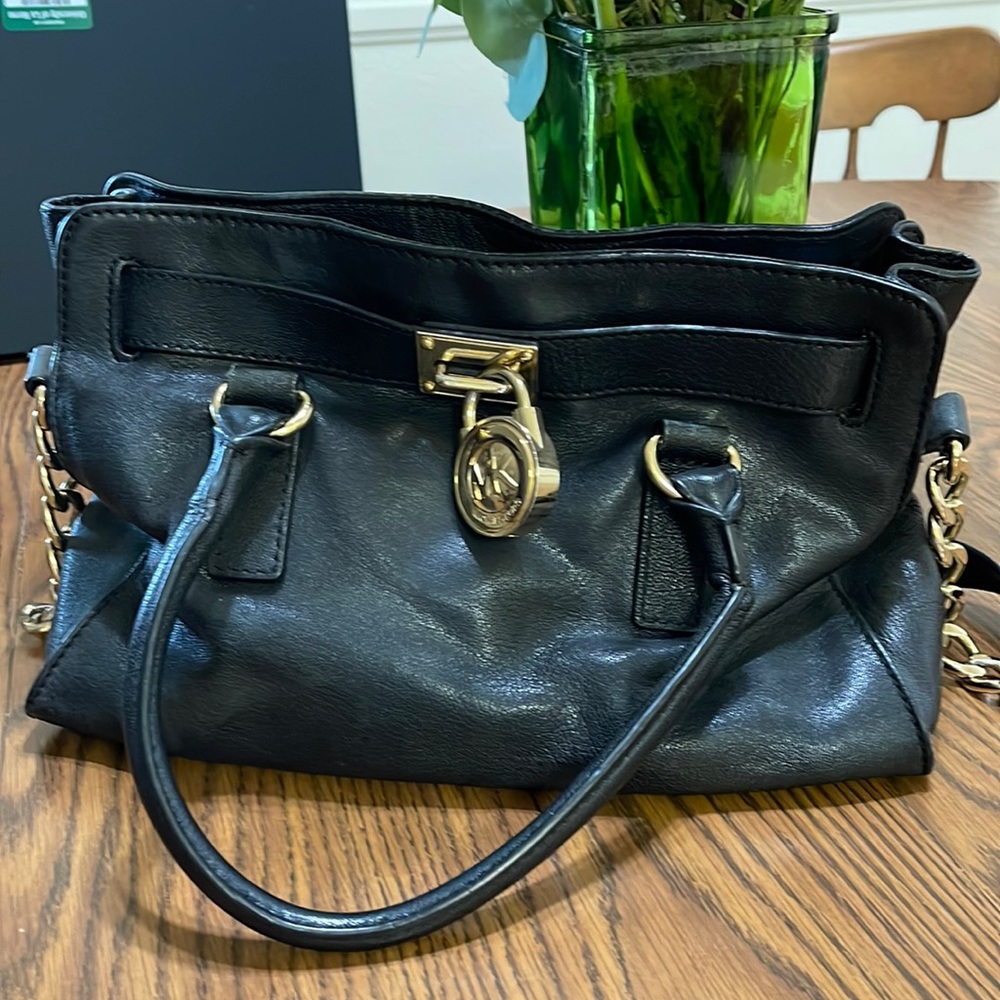 Michael Kora black purse